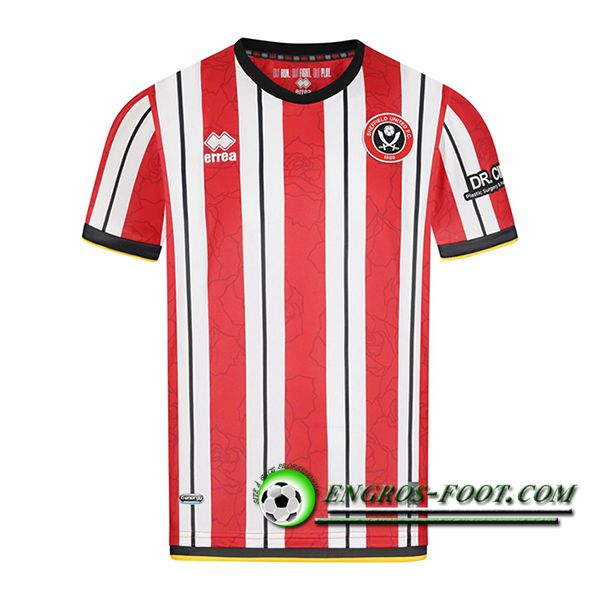 Nouveau Maillot de Foot Sheffield United Domicile 2024/2025