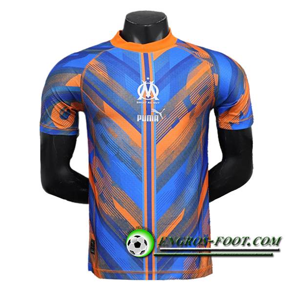 Maillot de Foot Marseille OM Special Edition Orange/Bleu 2024/2025