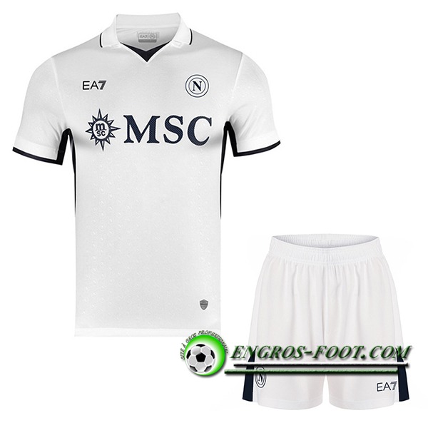 Nouveau Maillot de Foot SSC Naples Enfant Exterieur 2024/2025