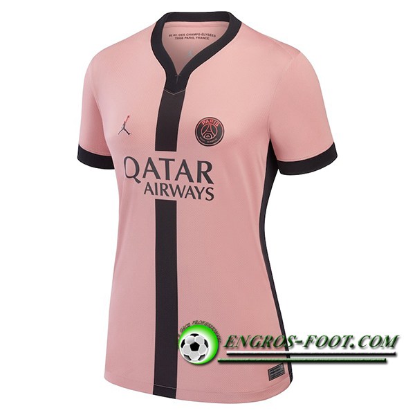 Nouveau Maillot de Foot PSG Femme Third 2024/2025