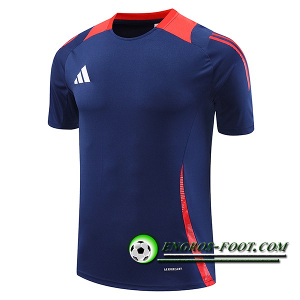 Training T-Shirts Adidas Bleu/Rouge 2024/2025