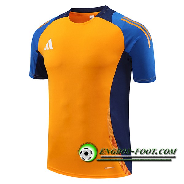 Training T-Shirts Adidas Orange/Bleu 2024/2025