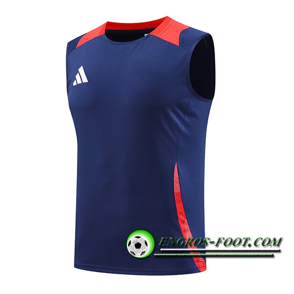 Training Debardeur Adidas Bleu/Rouge 2024/2025