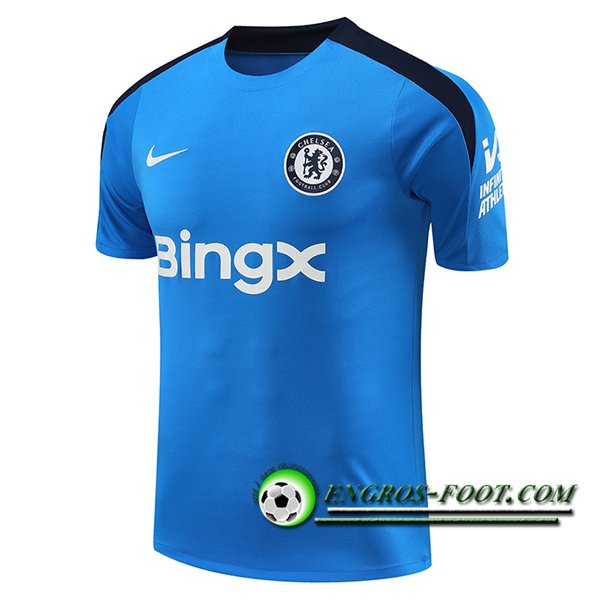 Training T-Shirts FC Chelsea Bleu 2024/2025 -02