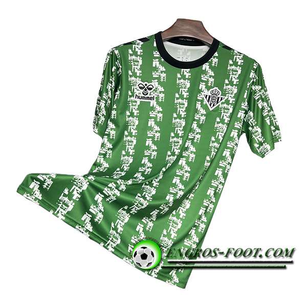 Training T-Shirts Real Betis Vert/Blanc 2024/2025