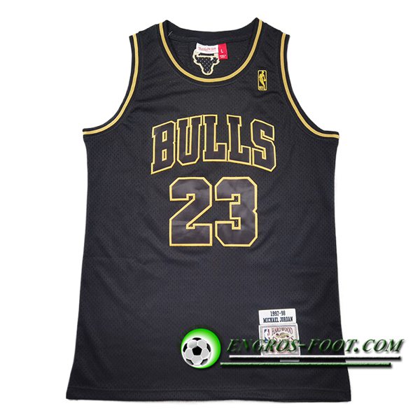 Maillot Chicago Bulls (JORDAN #23) 2024/25 Noir/Jaune