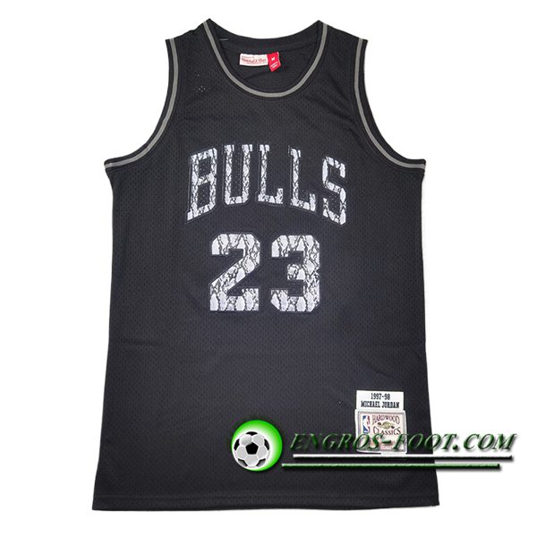 Maillot Chicago Bulls (JORDAN #23) 2024/25 Noir/Gris