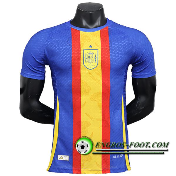 Maillot Equipe Foot Espagne Special Edition Bleu/Jaune 2024/2025