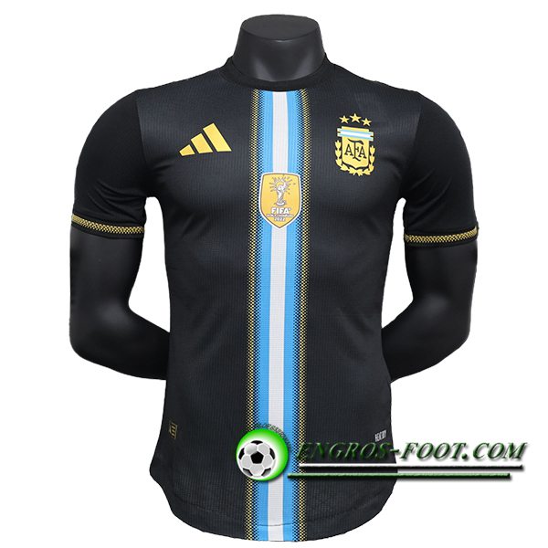 Maillot Equipe Foot Argentine Special Edition Noir 2024/2025