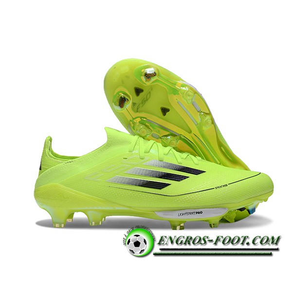 Adidas Chaussures de Foot F50 Elite SG Vert/Noir