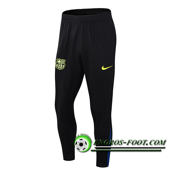 Pantalon Foot FC Barcelone Noir/Bleu 2024/2025 -02