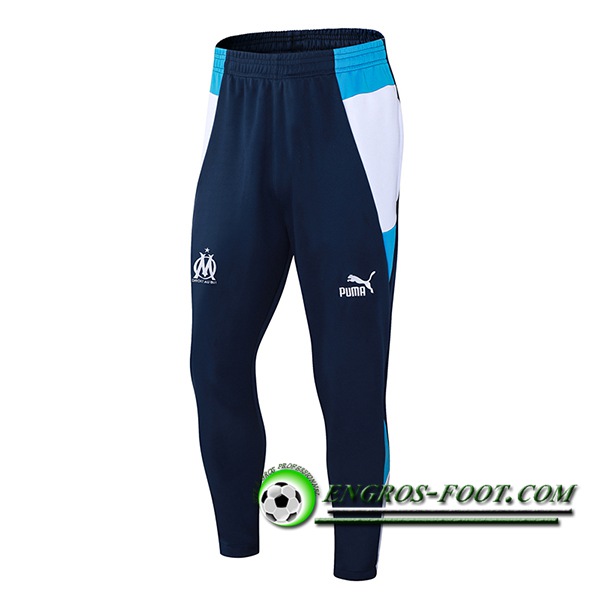 Pantalon Foot Marseille Bleu/Blanc 2024/2025