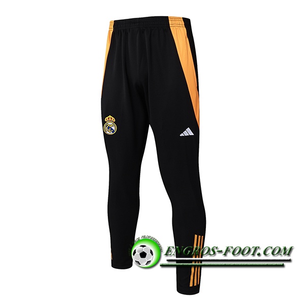 Pantalon Foot Real Madrid Noir/Orange 2024/2025