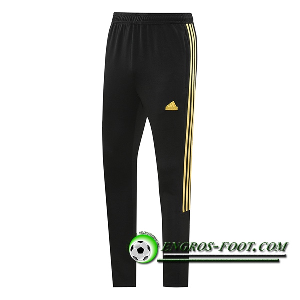 Pantalon Foot Adidas Noir/Jaune 2024/2025