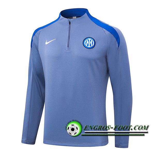 Sweatshirt Training Inter Milan Gris/Bleu 2024/2025