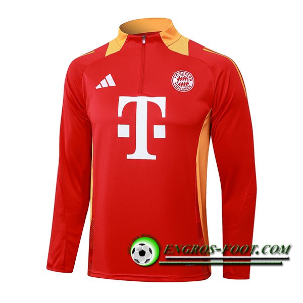 Sweatshirt Training Bayern Munich Rouge/Orange 2024/2025