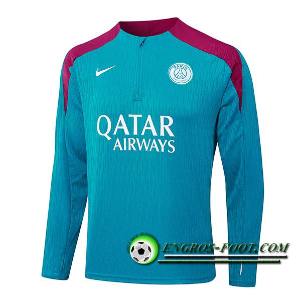 Sweatshirt Training PSG Bleu/Pourpre 2024/2025