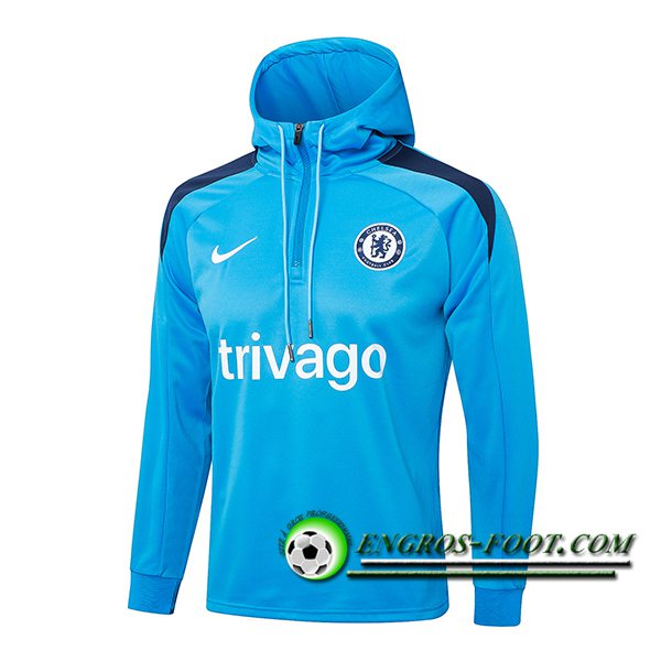 Veste A Capuche FC Chelsea Bleu 2024/2025