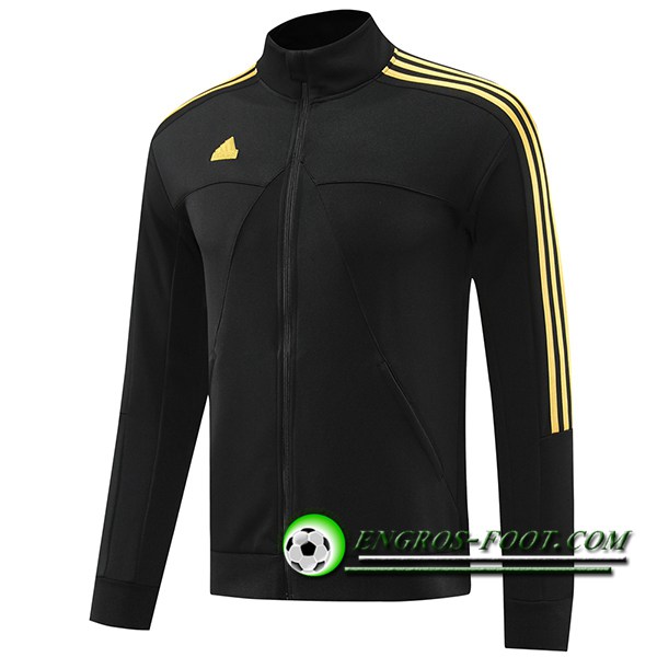 Veste Foot Adidas Noir/Jaune 2024/2025