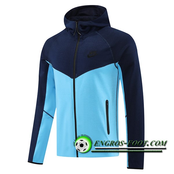 Veste A Capuche Adidas Bleu 2024/2025