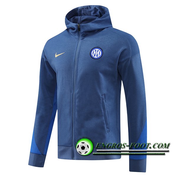 Veste A Capuche Inter Milan Bleu 2024/2025