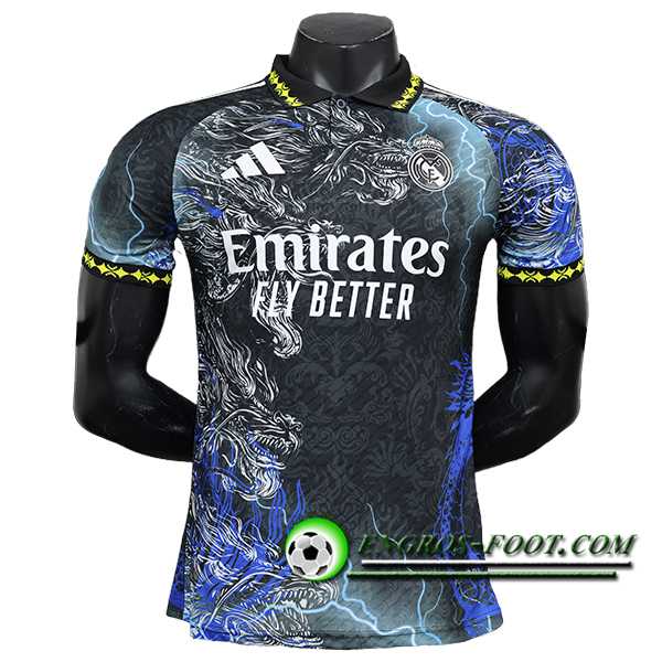 Maillot de Foot Real Madrid Special Edition Noir/Bleu 2024/2025