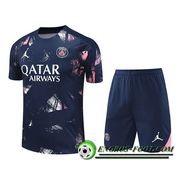 Ensemble Training T-Shirts PSG Bleu 2024/2025