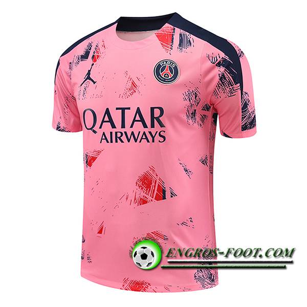 Training T-Shirts PSG Rose/Bleu 2024/2025