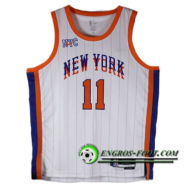 Maillot New York Knicks (HARDEN #1) 2024/25 Blanc/Orange