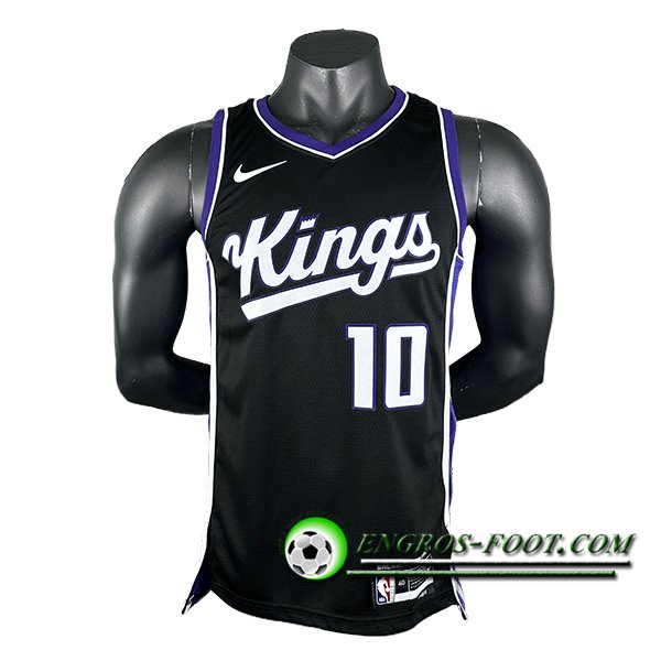 Maillot Sacramento Kings (DEROZAN #10) 2024/25 Noir/Blanc/Pourpre