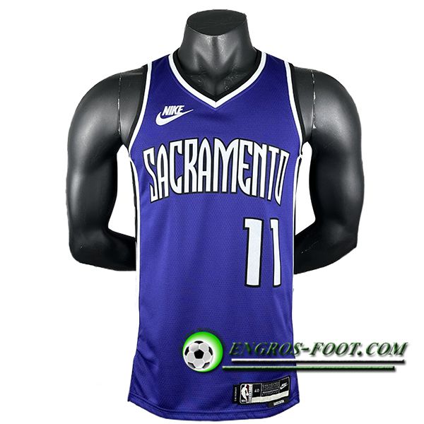 Maillot Sacramento Kings (SABONIS #11) 2024/25 Pourpre/Blanc