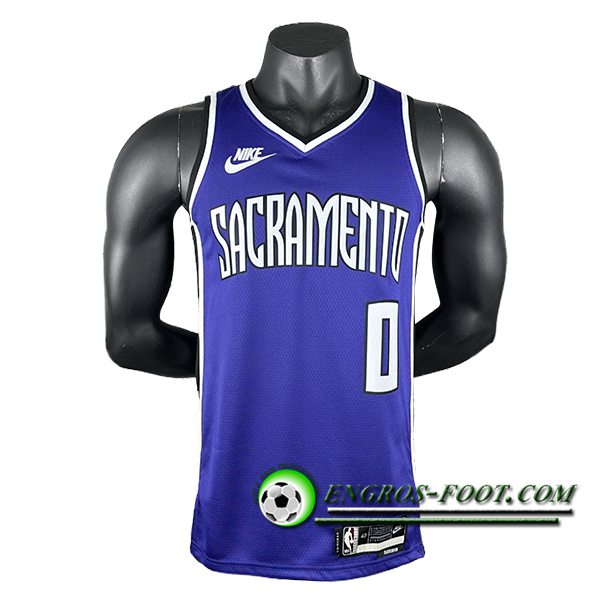 Maillot Sacramento Kings (MONK #0) 2024/25 Pourpre/Blanc