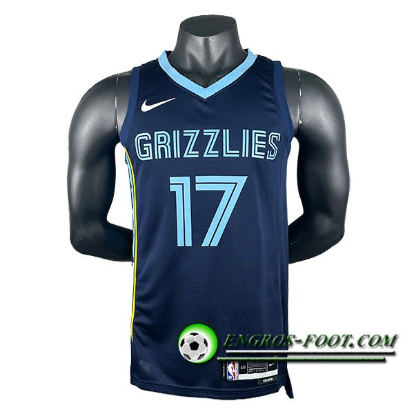 Maillot Memphis Grizzlies (KAWAMURA #17) 2024/25 Bleu Foncé