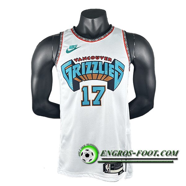 Maillot Memphis Grizzlies (KAWAMURA #17) 2024/25 Blanc/Vert