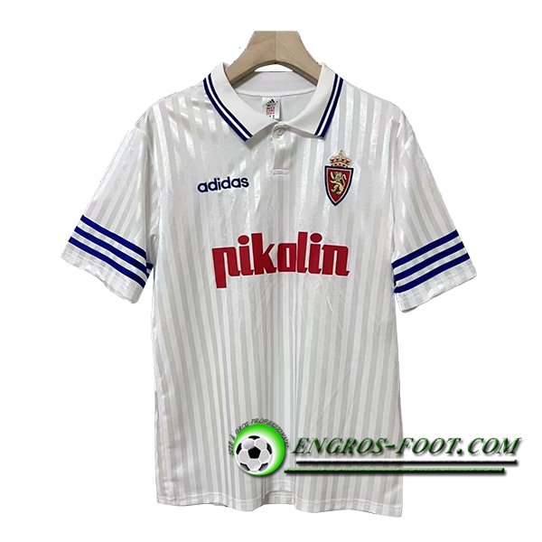 Maillot de Foot Real Zaragoza Retro Domicile 1995/1996