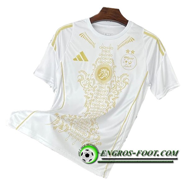 Maillot Equipe Foot Algérie Special Edition Blanc 2024/2025