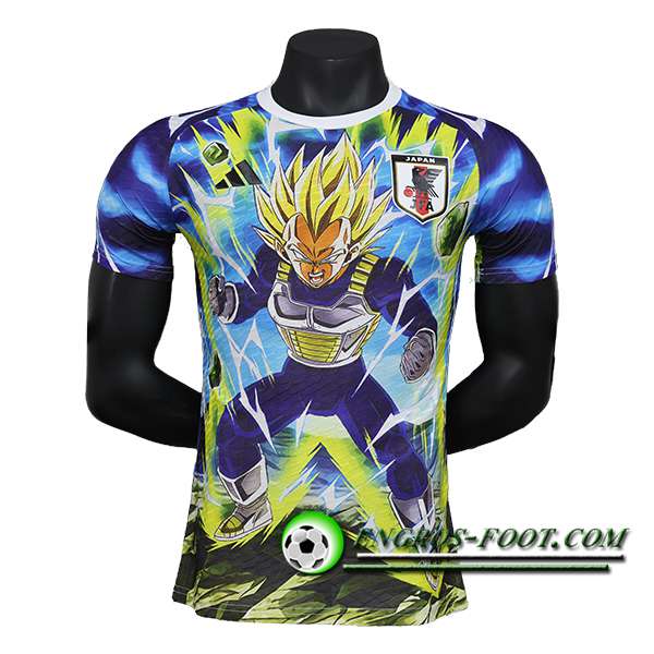 Maillot Equipe Foot Japon Special Edition Dragon Ball Jaune 2024/2025