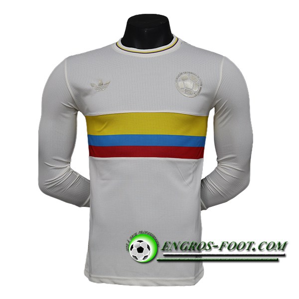 Maillot Equipe Foot Colombie Manches Longues 100th Anniversary Edition 2024/2025