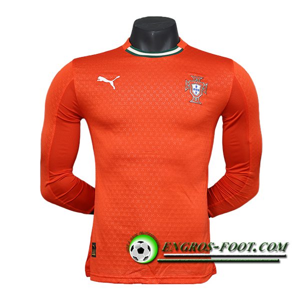 Maillot Equipe Foot Portugal Manches Longues Domicile 2025/2026