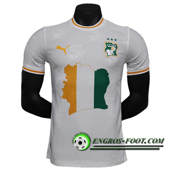 Maillot Equipe Foot Cote d'Ivoire Special Edition Blanc 2024/2025