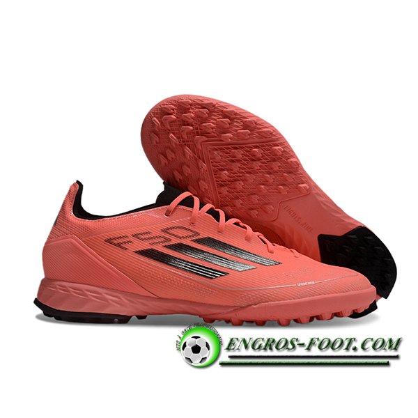 Adidas Chaussures de Foot F50 PRO TF Orange/Noir