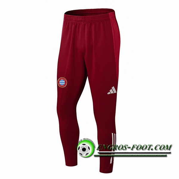 Pantalon Foot Bayern Munich Rouge 2024/2025 -02