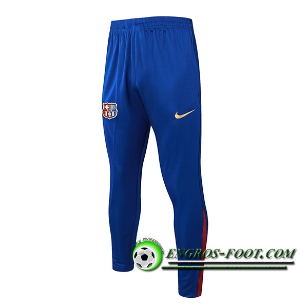 Pantalon Foot FC Barcelone Bleu/Rouge 2024/2025