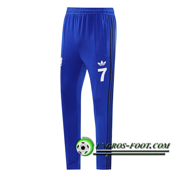 Pantalon Foot Manchester United Bleu 2024/2025 -02