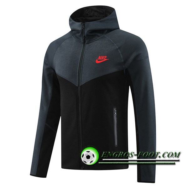 Veste A Capuche Nike Noir/Gris 2024/2025