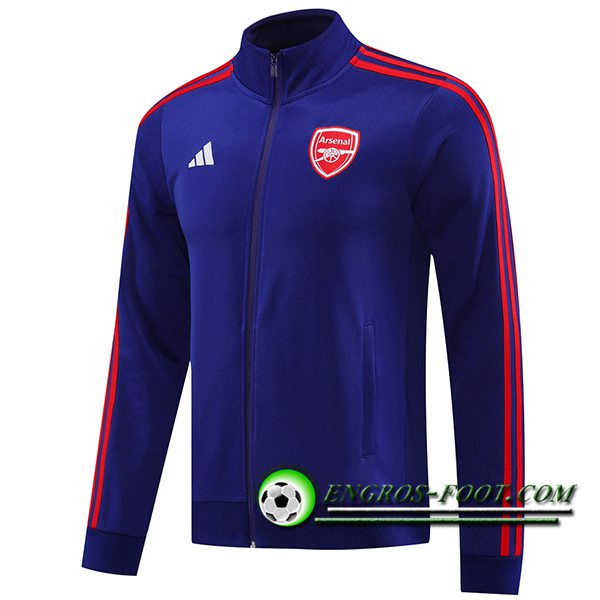 Veste Foot Arsenal Bleu/Rouge 2024/2025 -02