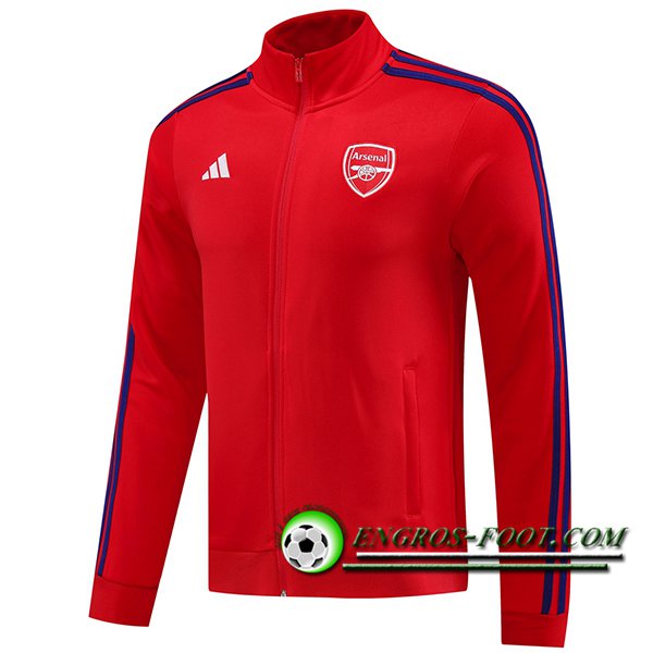 Veste Foot Arsenal Rouge/Bleu 2024/2025