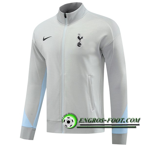 Veste Foot Tottenham Hotspur Gris/Bleu 2024/2025 -02