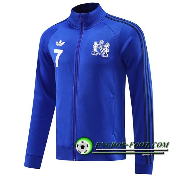 Veste Foot Manchester United Bleu 2024/2025