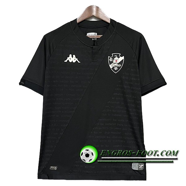 Maillot de Foot CR Vasco Da Gama Gardien De But Noir 2024/2025